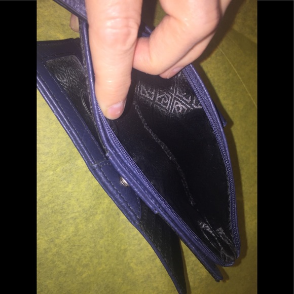 Relic by Fossil Faux Leather Wallet In Blue - Picture 4 of 8